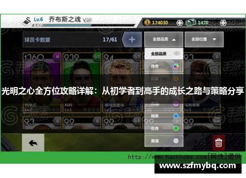 光明之心全方位攻略详解：从初学者到高手的成长之路与策略分享